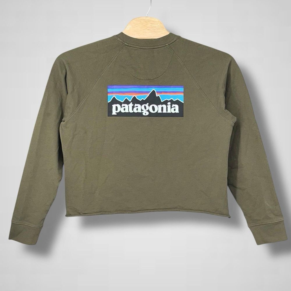 Patagonia Olive Green Sweatshirt